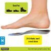 PROFOOT Triad Orthotic Insoles for Knee, Leg & Back Pain, Men's 8-13, 1 Pair